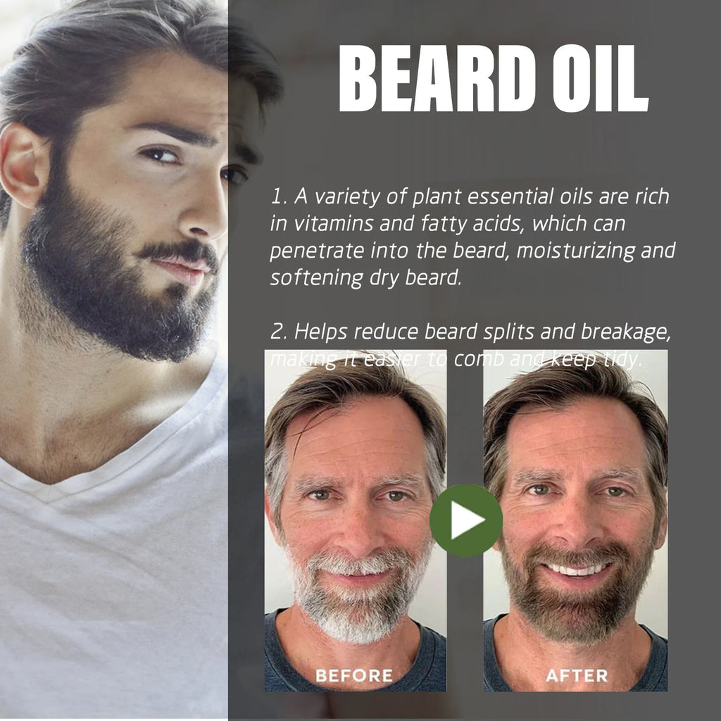 30ml Beard Care Oil Shaping Men'S Facial Styling