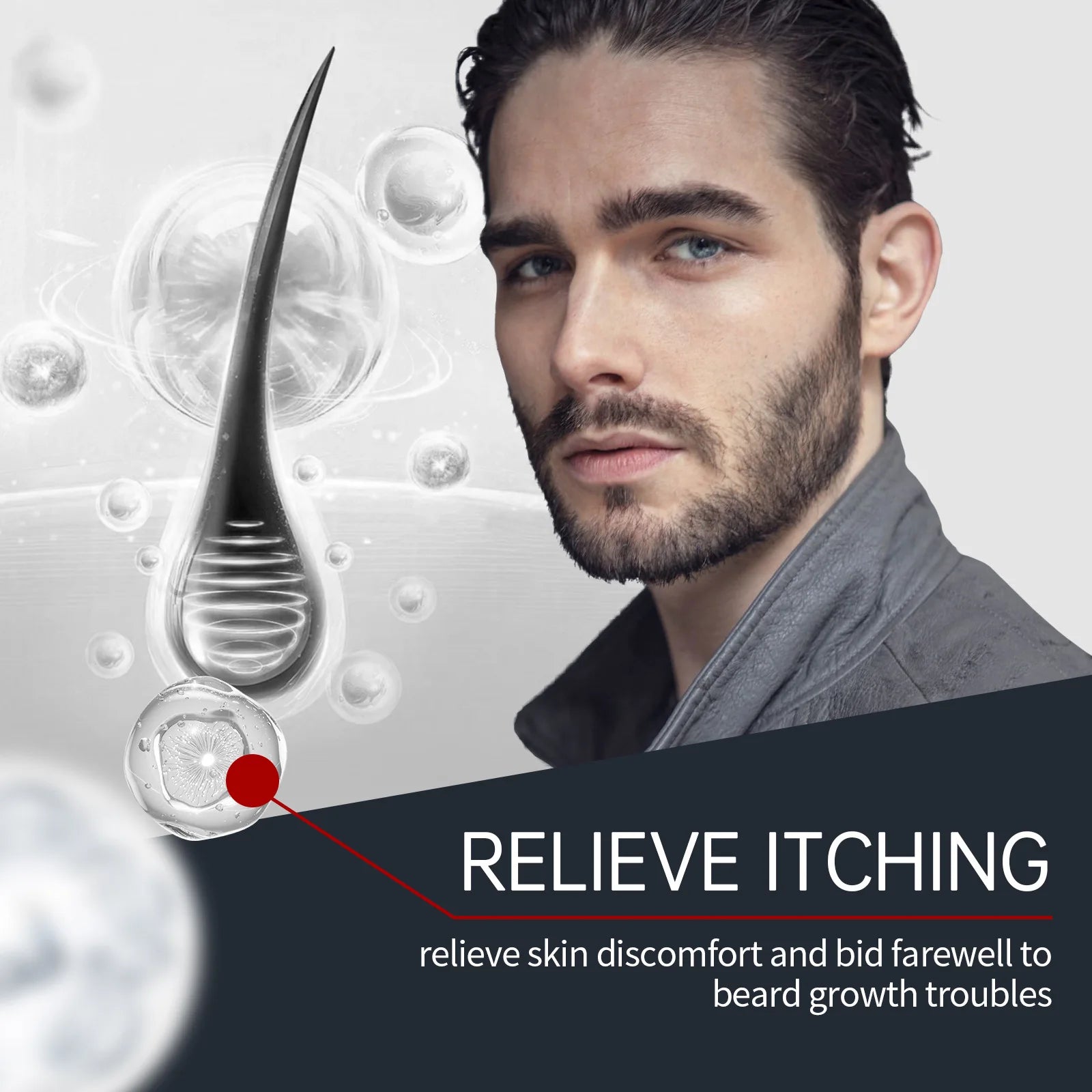 1set Men Sandalwood Beard Care Set