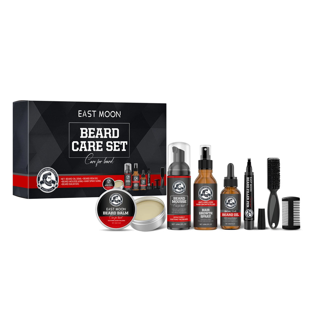 1set Men Sandalwood Beard Care Set