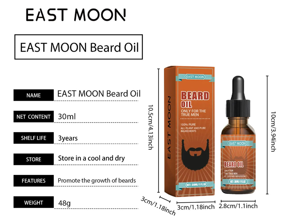 30ml Beard Growth Care Oil For Men