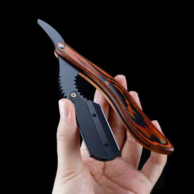 1P Stainless Steel Folding Shave Knife