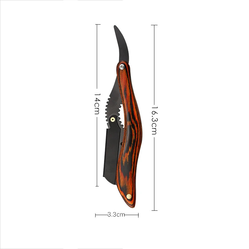 1P Stainless Steel Folding Shave Knife