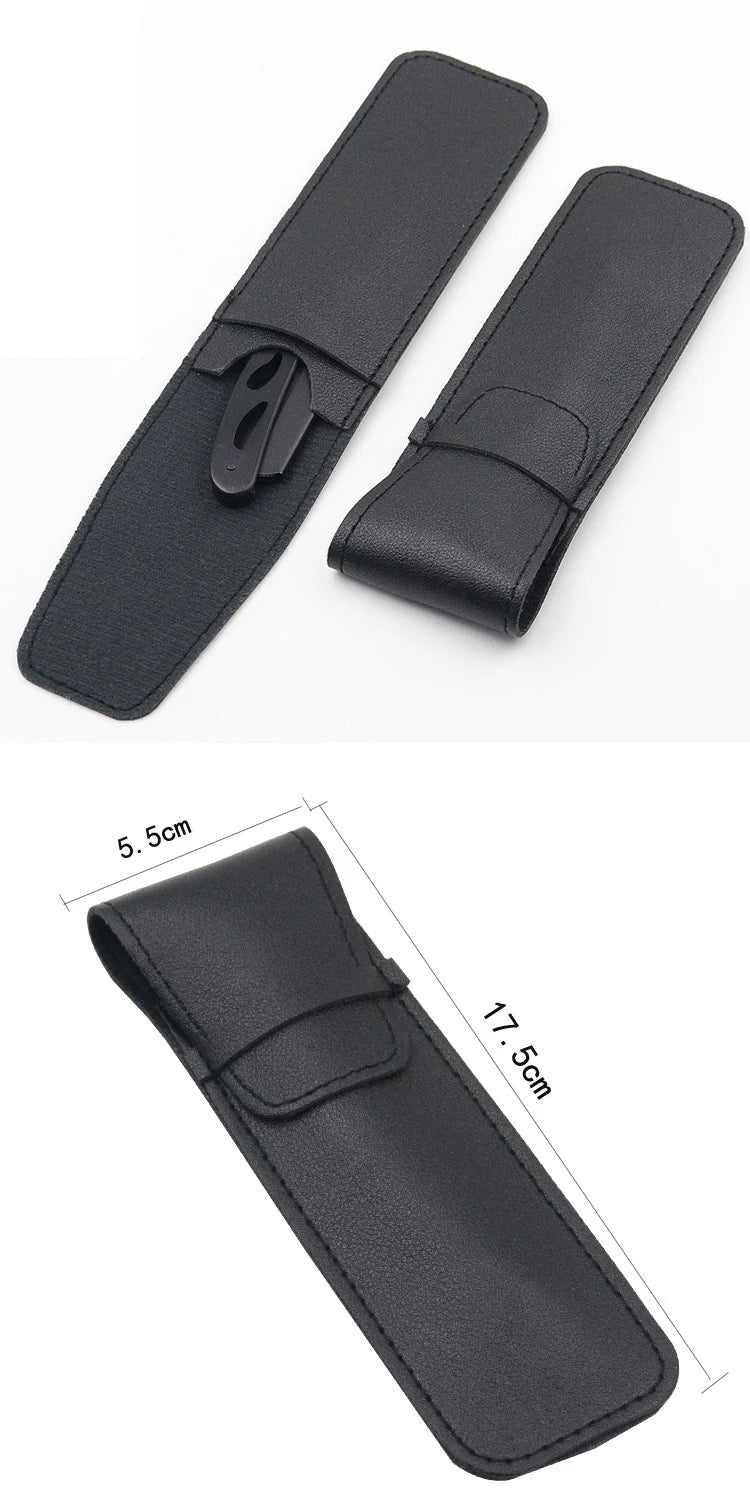 Tan wood handle blade shaving razors