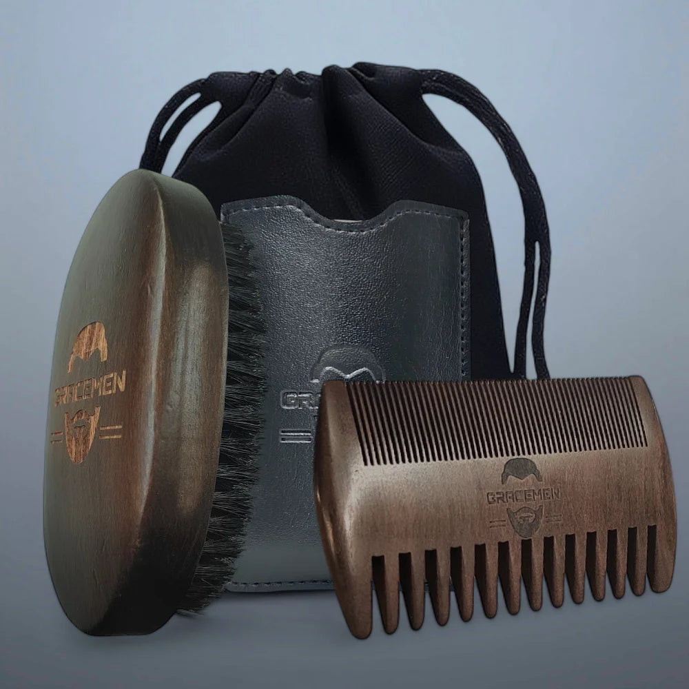 Retro Beard Set 4 in1