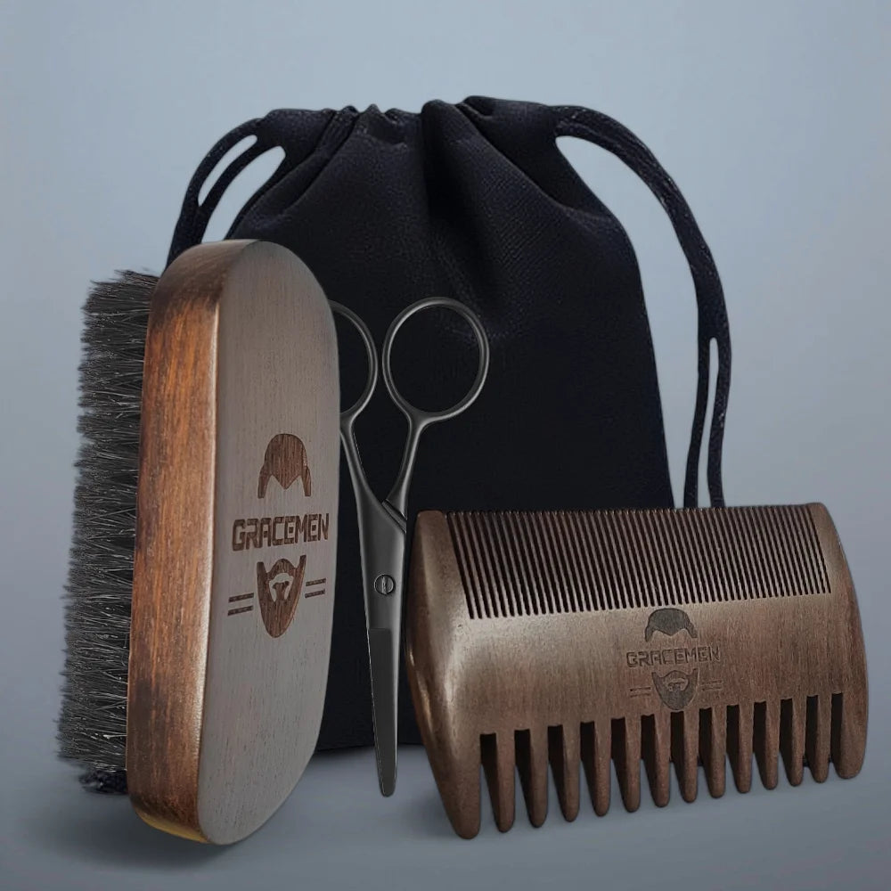 Beard Kit - Retro Beard Brush