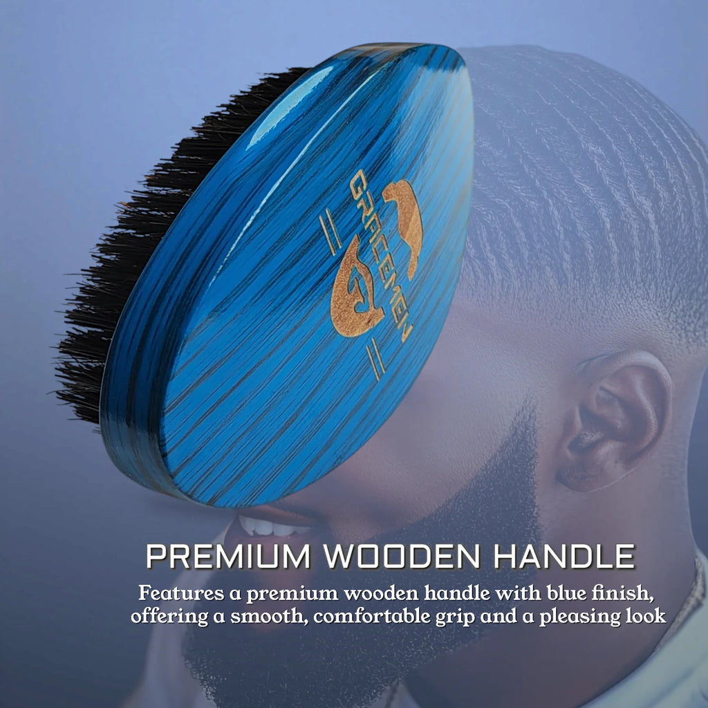 360 Wave Brush Water Droplet Shape