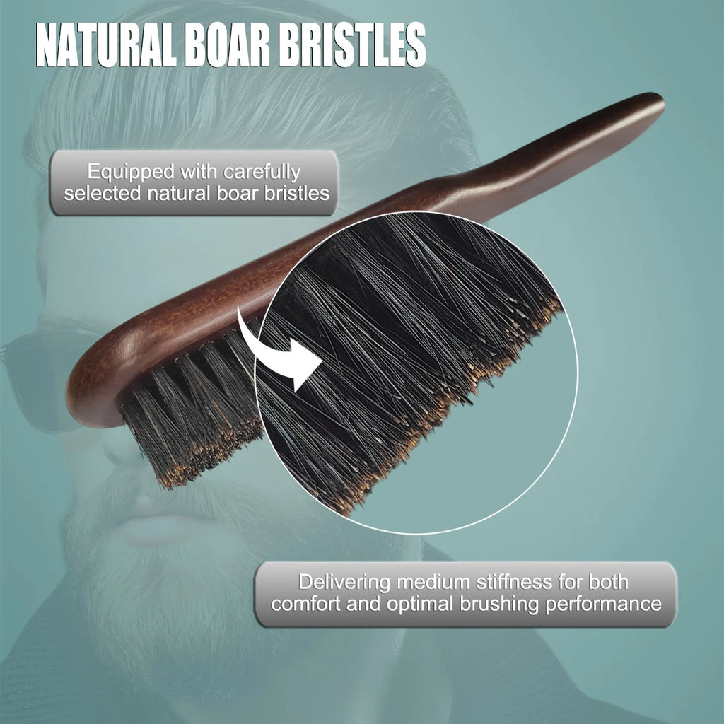 Gracemen Dark Retro Beard Brush