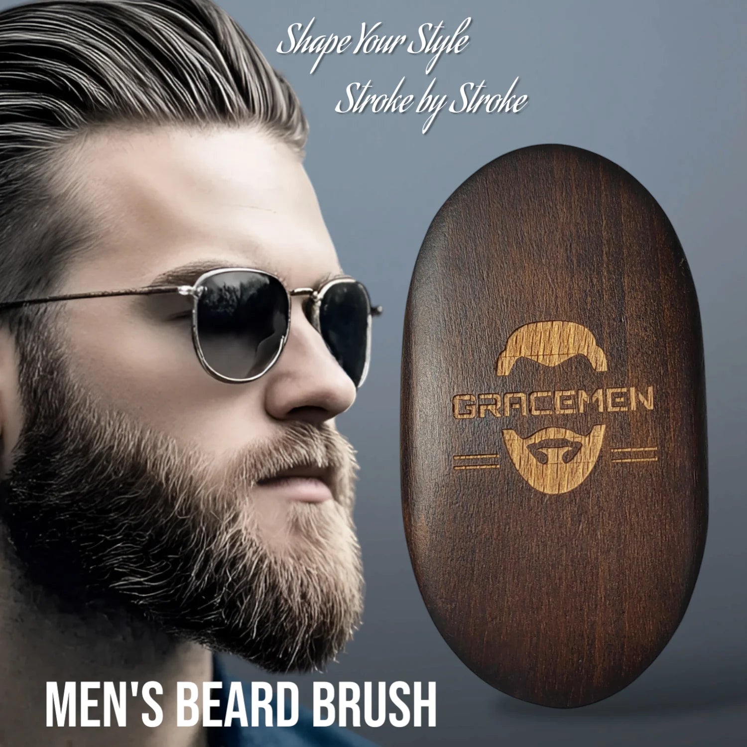 Retro Beard Set 4 in1