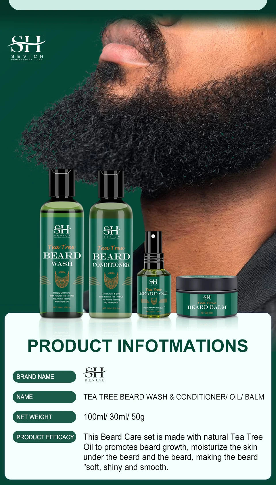 Beard Growth Kit For Men