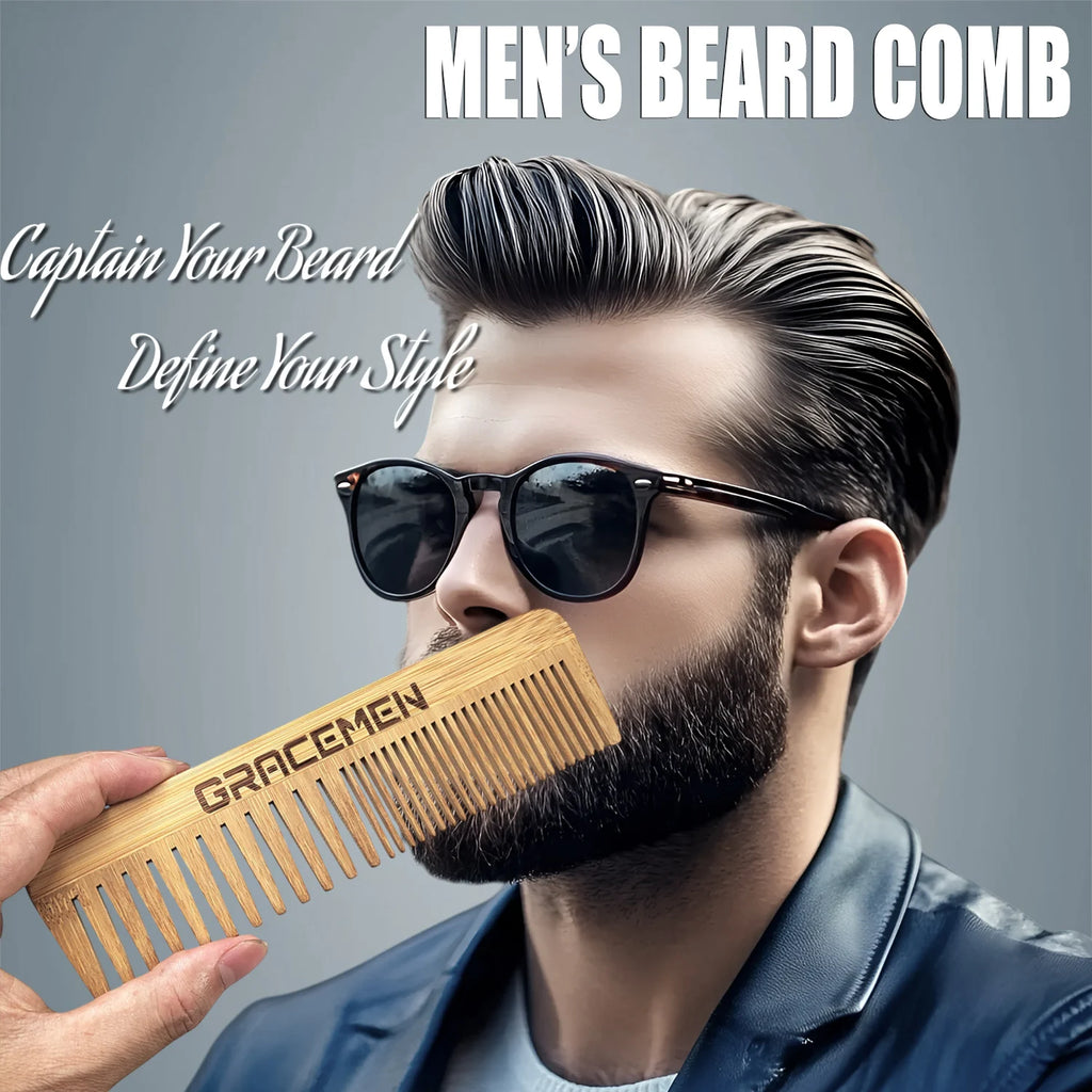 Beard Kit - 3 in 1 Grooming Set for Men