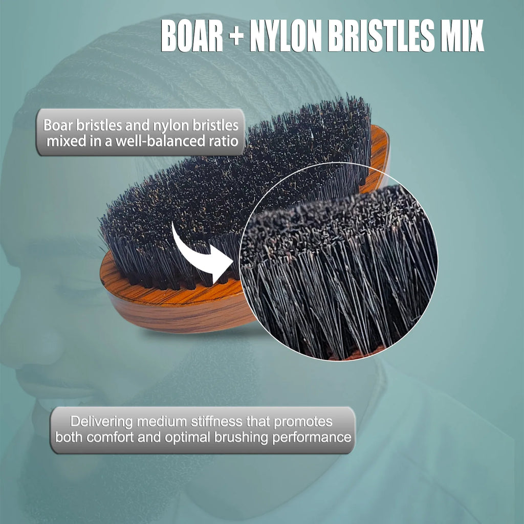 360 Wave Brush Water Droplet Shape