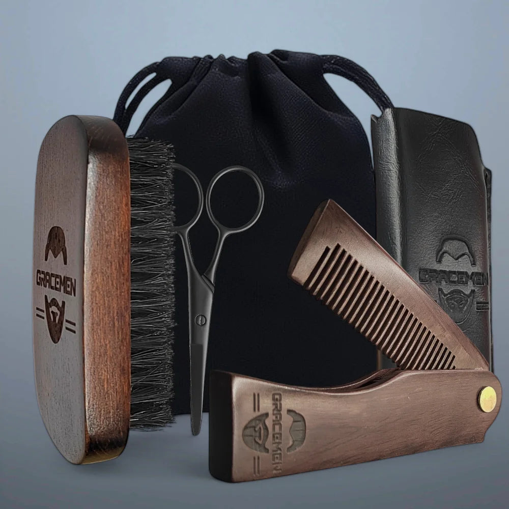 Beard Kit - Retro Beard Brush