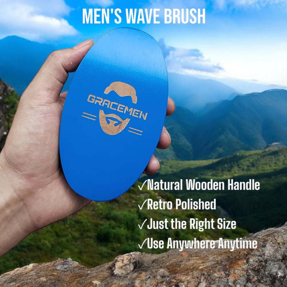 Hair Grooming Brush 360 Wave Brush