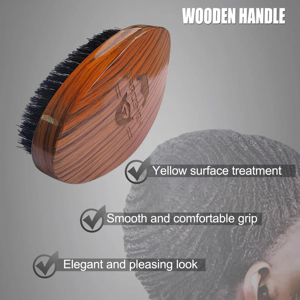 360 Wave Brush Water Droplet Shape