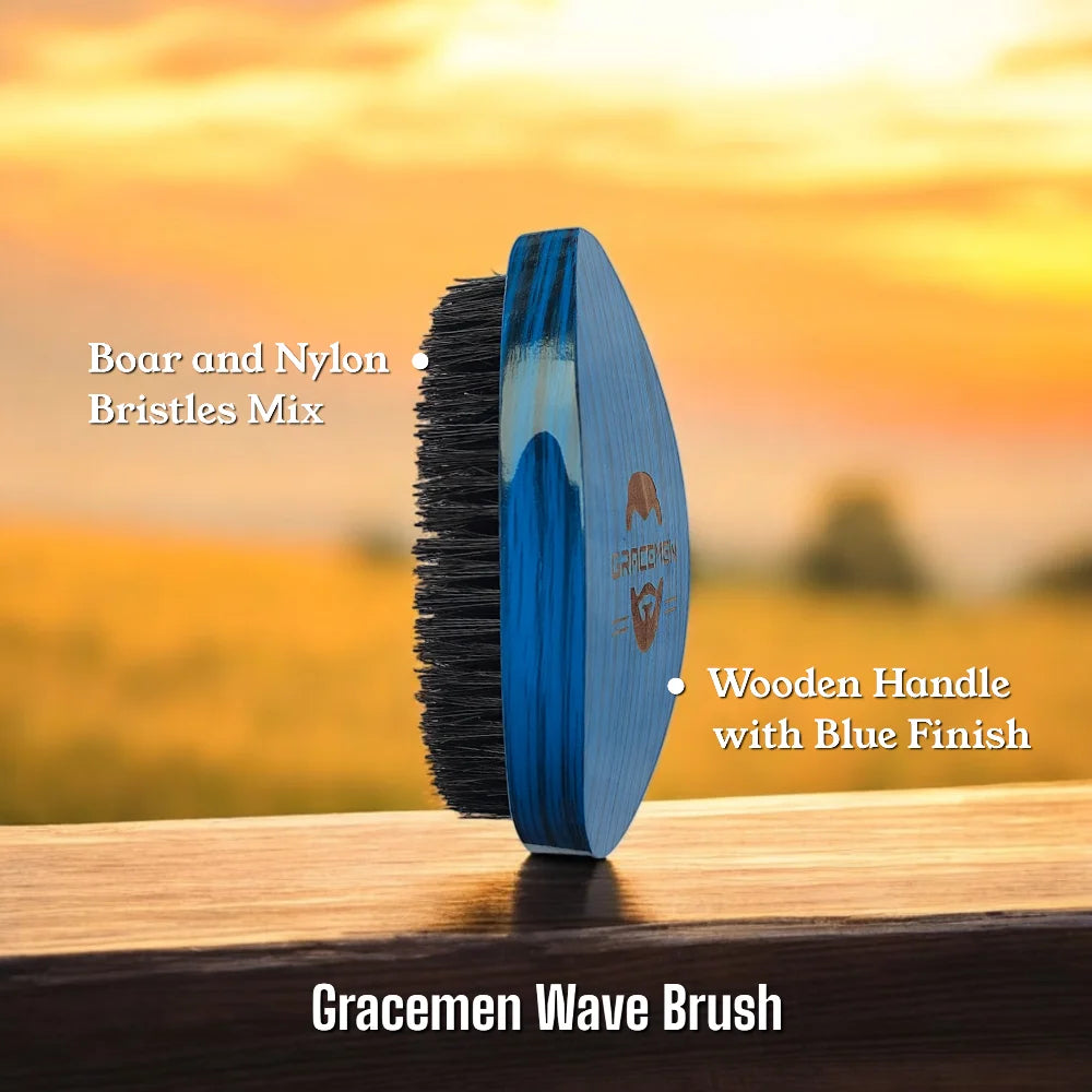 360 Wave Brush Water Droplet Shape