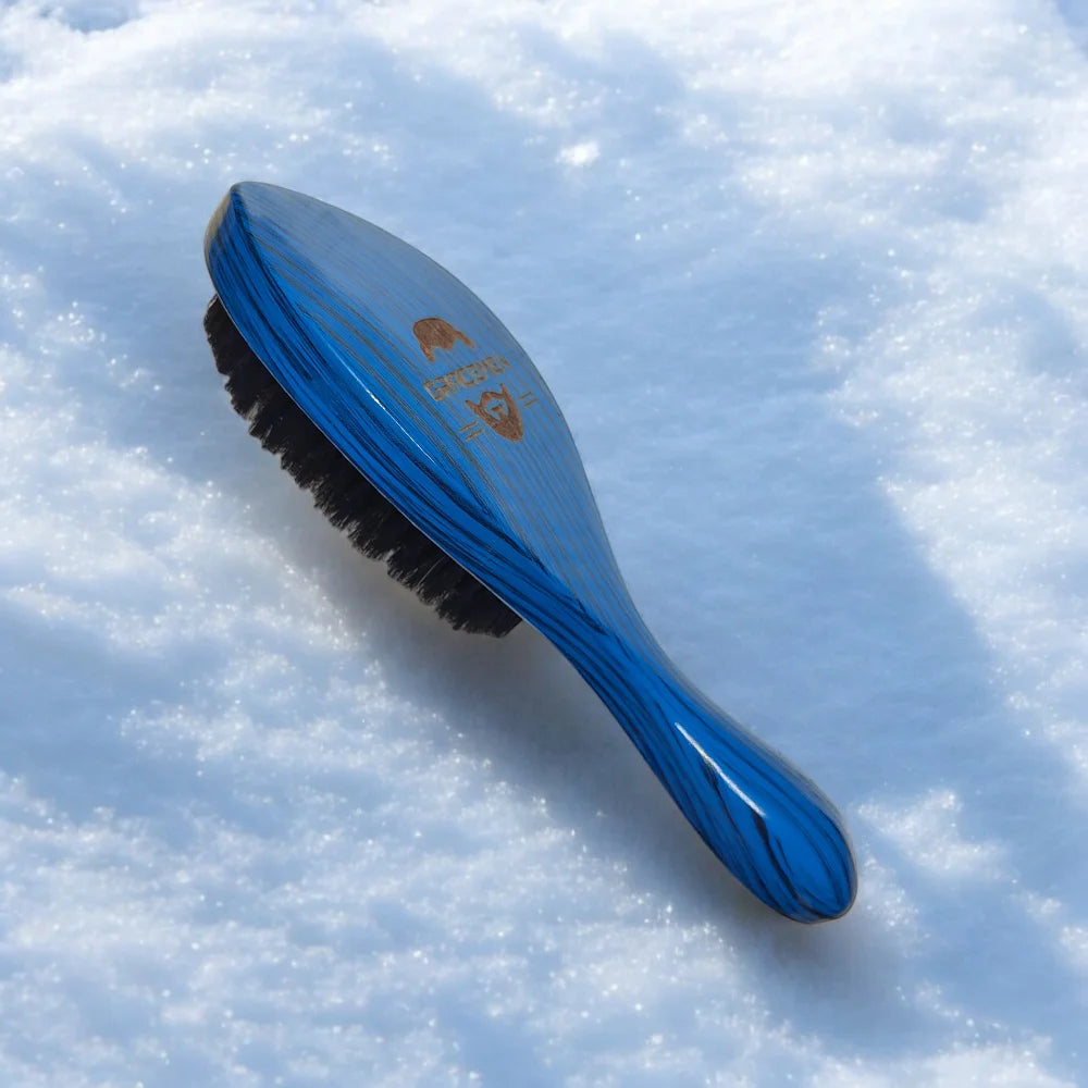 360 Wave Brush for Men Premium Curved