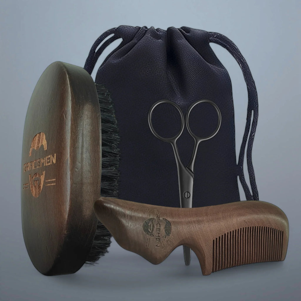 Beard Kit-Retro Beard Brush