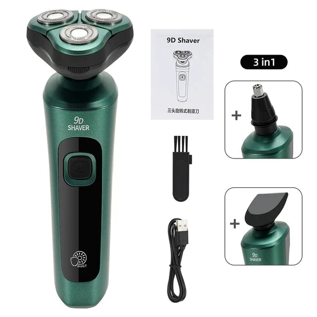 Smart Electric Shaver LCD Digital Display