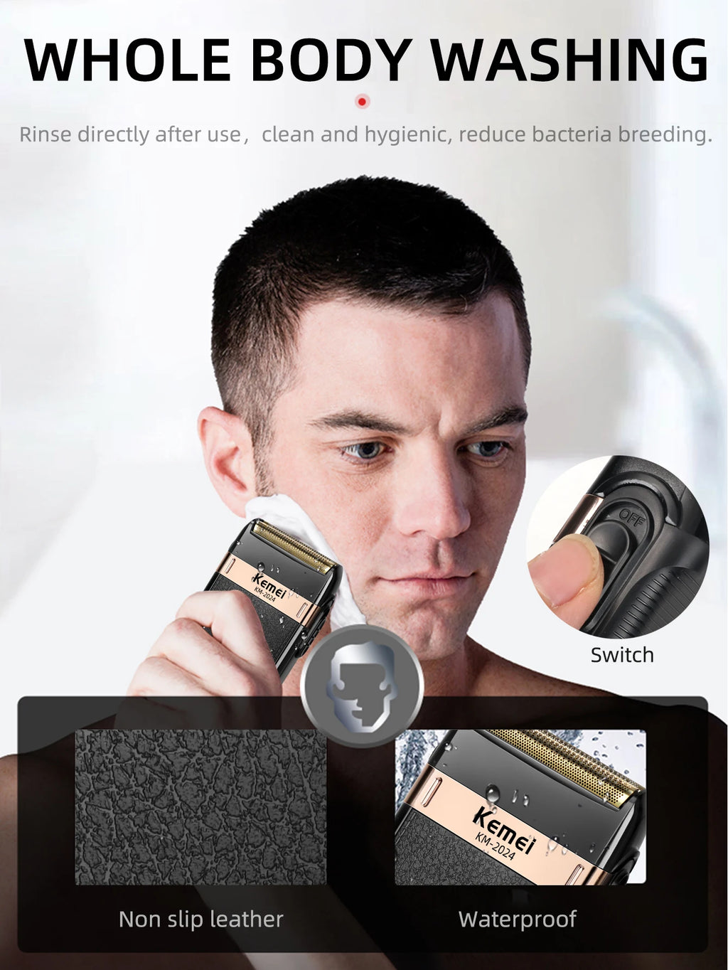 Kemei Electric Shaver for Men