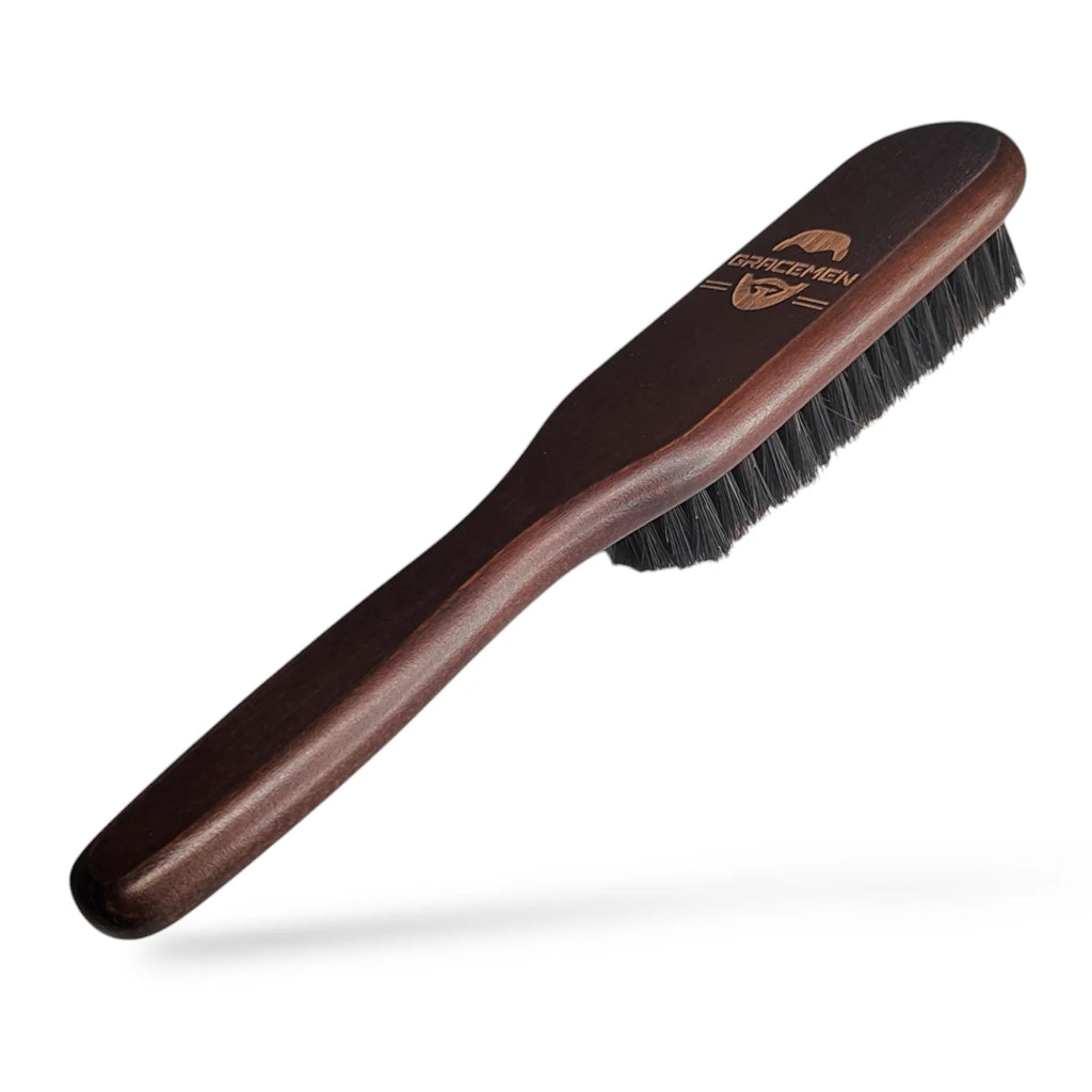 Gracemen Dark Retro Beard Brush