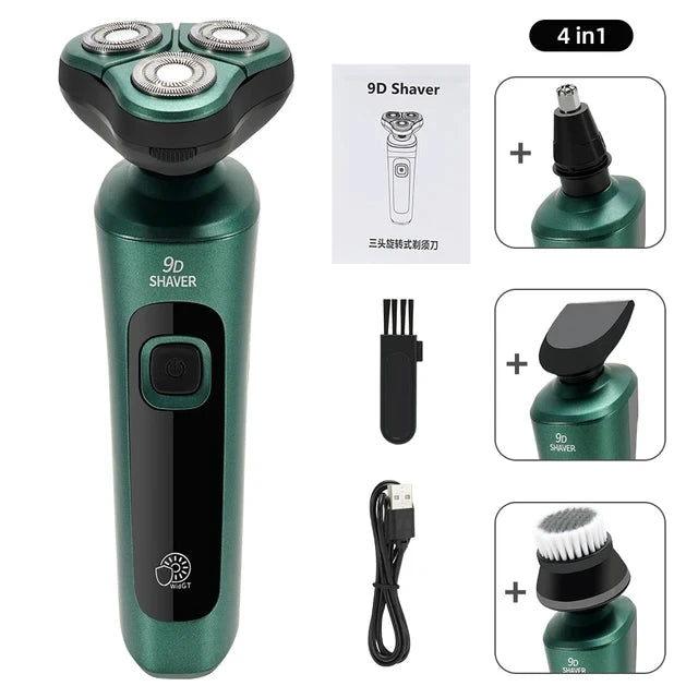 Smart Electric Shaver LCD Digital Display