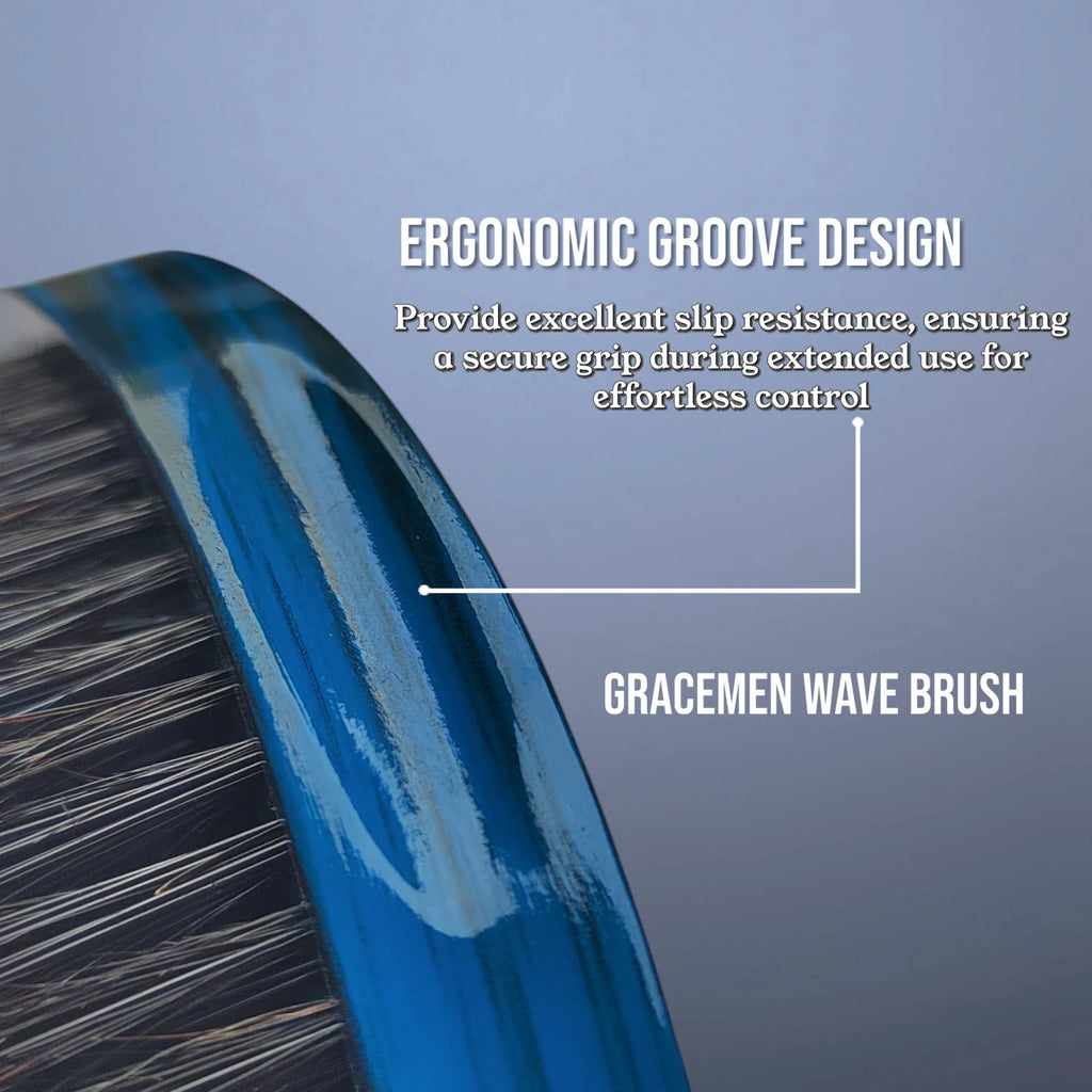 360 Wave Brush Water Droplet Shape