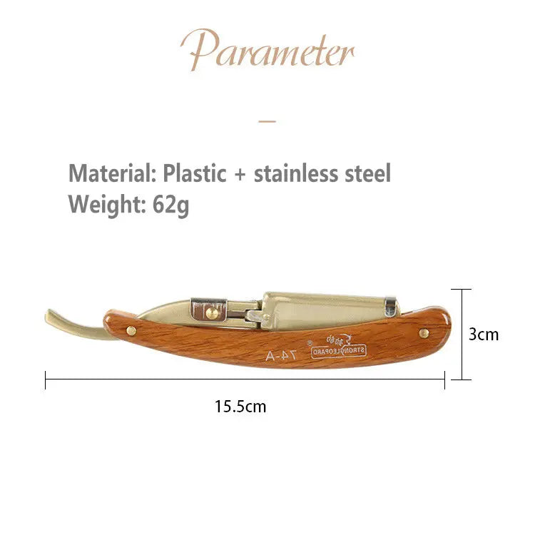 1P Stainless Steel Folding Shave Knife