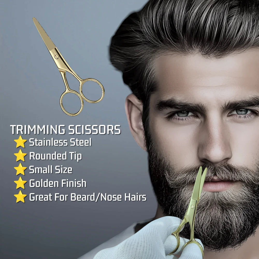 Beard Kit - 3 in 1 Grooming Set for Men