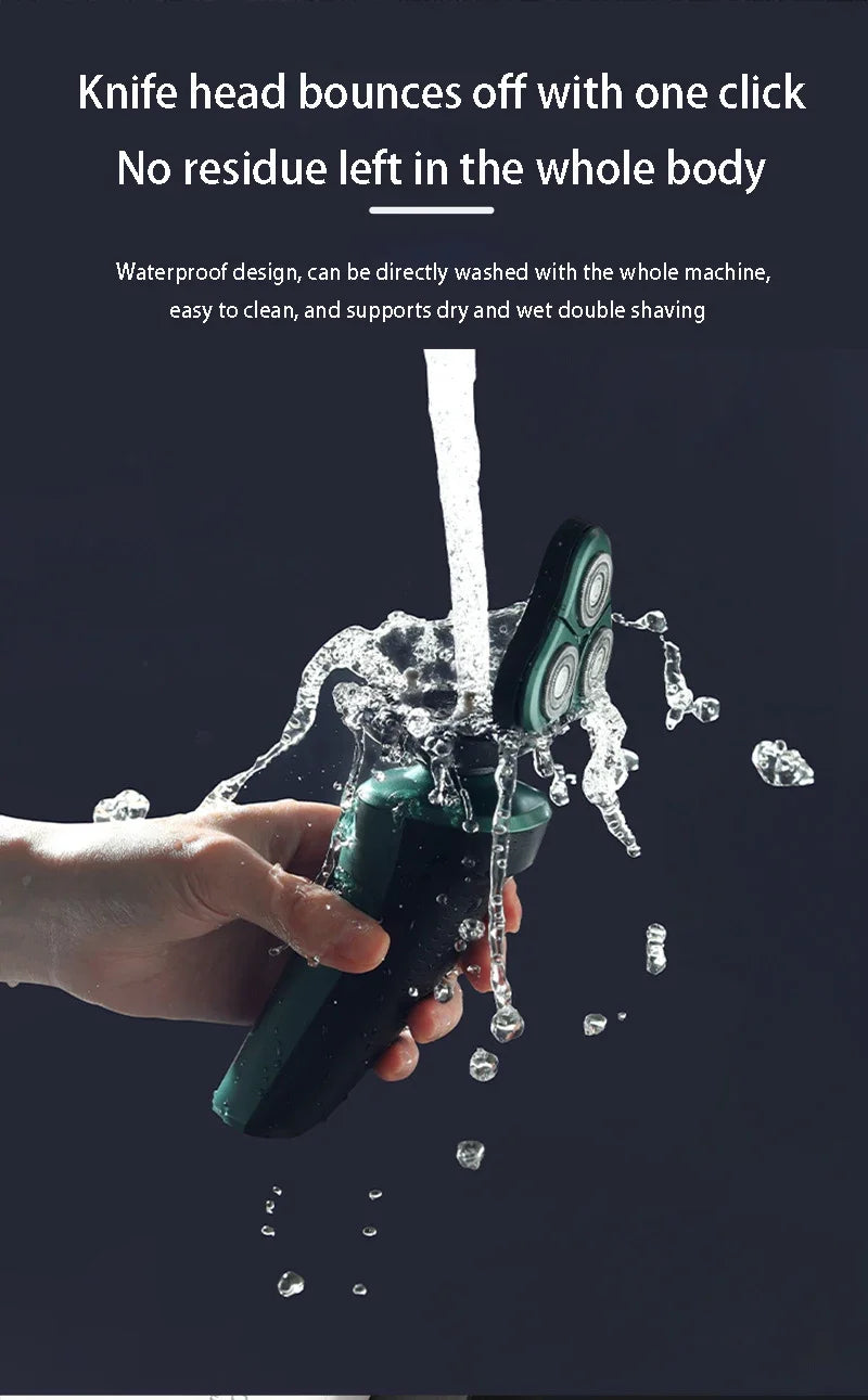 Smart Electric Shaver LCD Digital Display