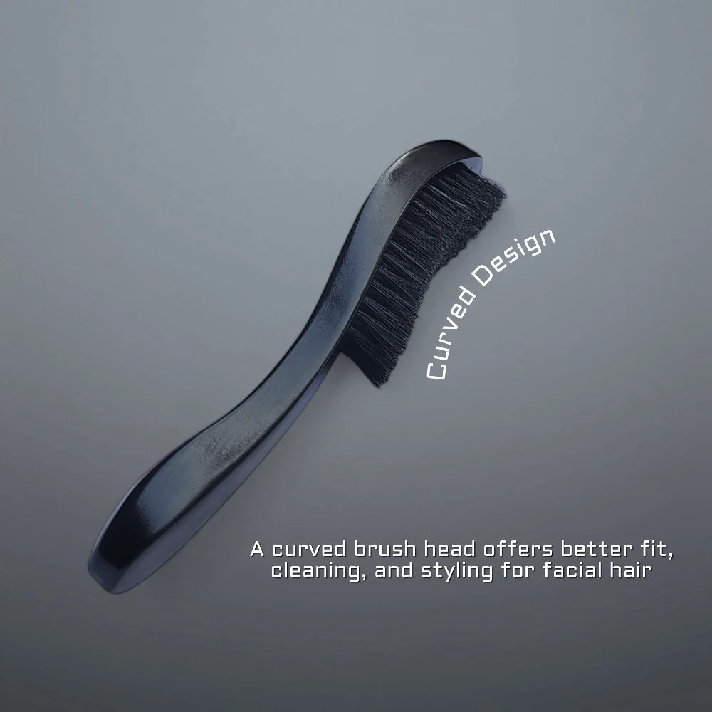Boar Bristle Beard Brush Black