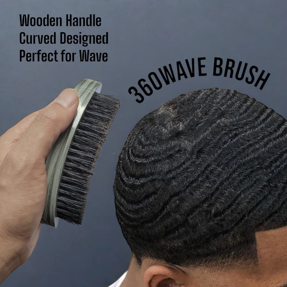 Wave Brush 360 Grooming Brush for Wave Hairs
