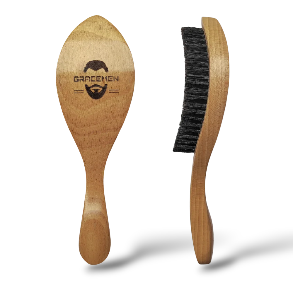 360 Wave Brush 100% Boar Bristle