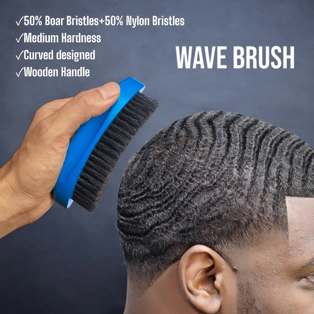 Hair Grooming Brush 360 Wave Brush