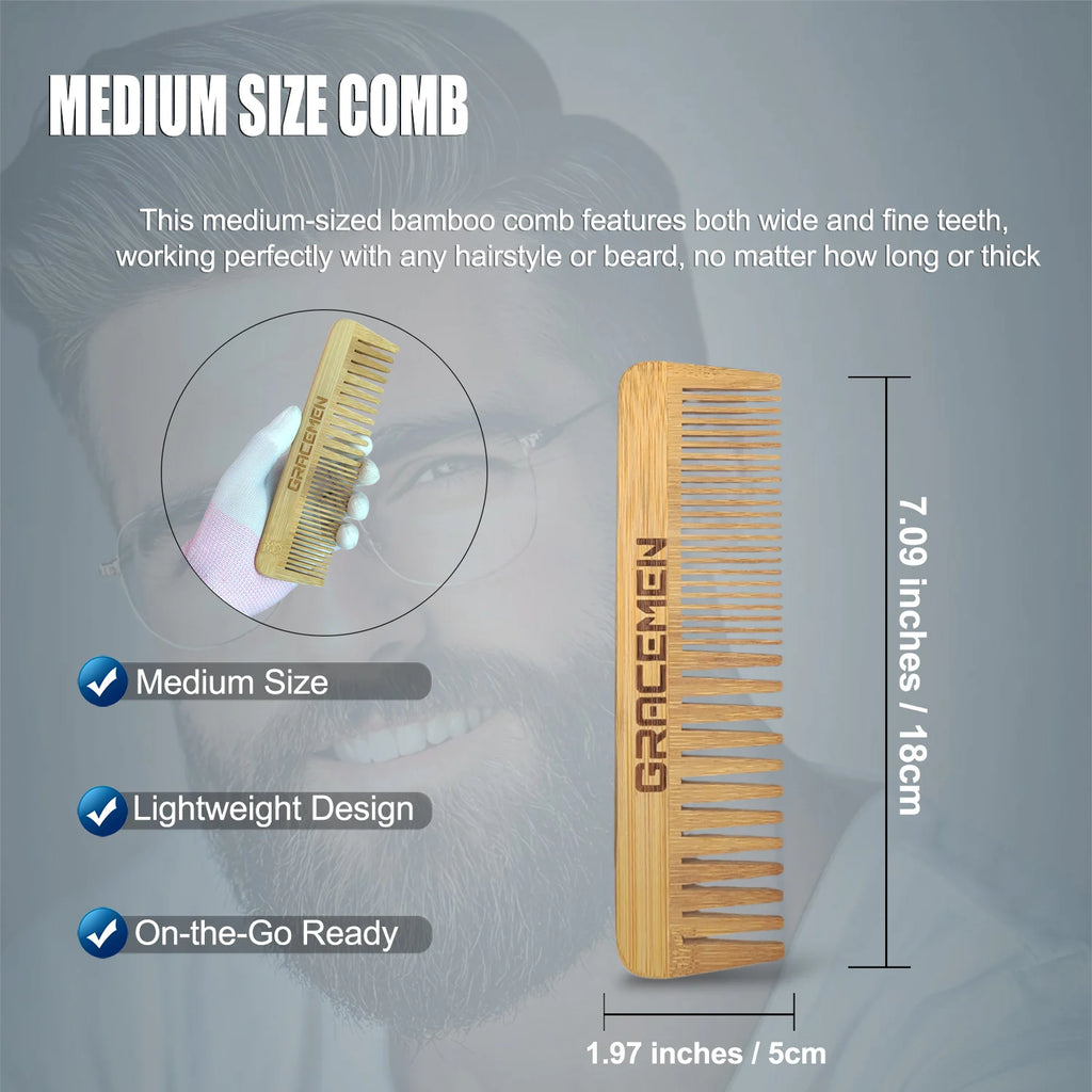 Beard Kit - 3 in 1 Grooming Set for Men