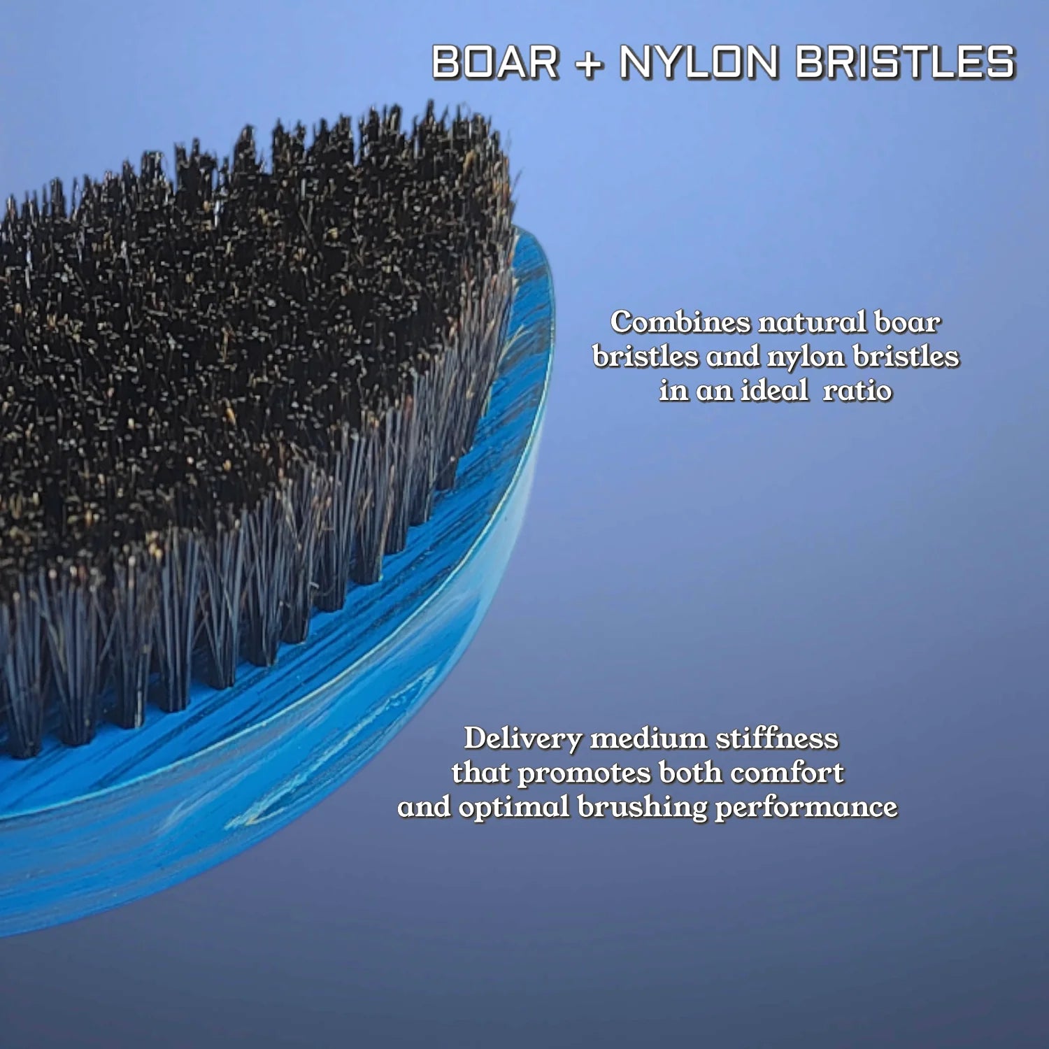 360 Wave Brush Water Droplet Shape