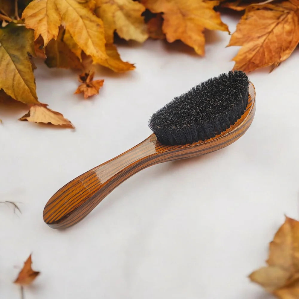 Men's 360° Wave Brush Curved Hair