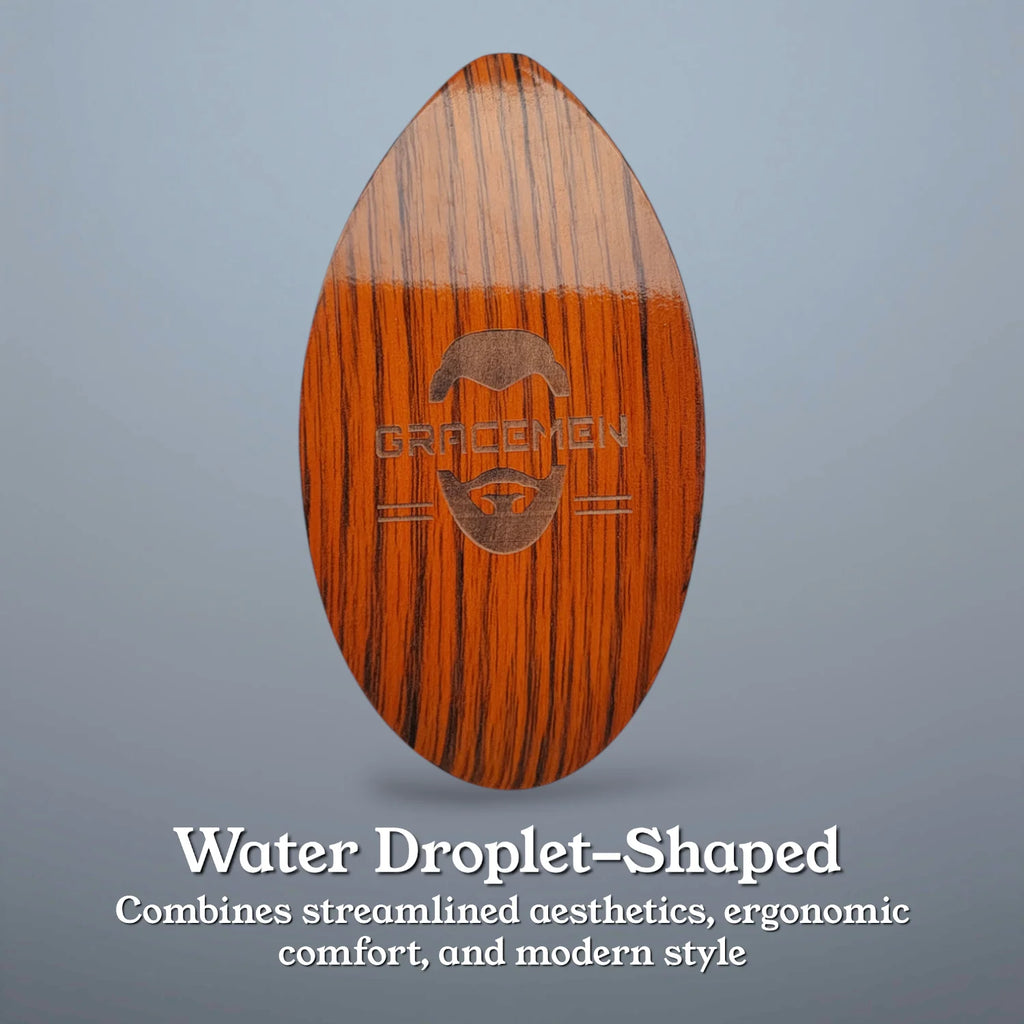 360 Wave Brush Water Droplet Shape