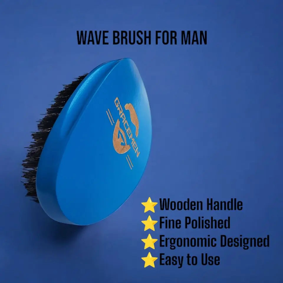 Hair Grooming Brush 360 Wave Brush
